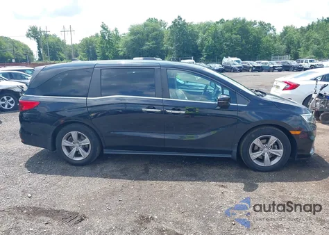 2020 Honda Odyssey Ex-L/Ex-L W/Navi Res from USA, damaged, VIN 5FNRL6H76LB044853